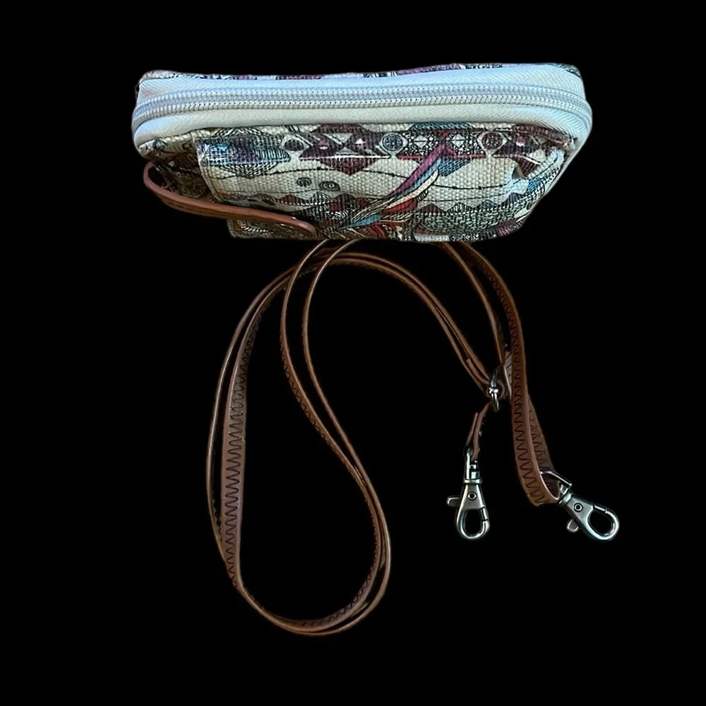 Sakroots Salina’s Crossbody Wallet and Phone Case